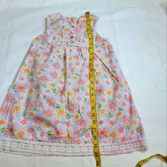 Matilda Jane Floral Daisy Charm Dress Lace Detail Size 6 - Picture 9 of 10
